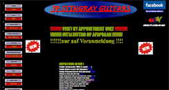Desktop Screenshot of jpstingrayguitars.com
